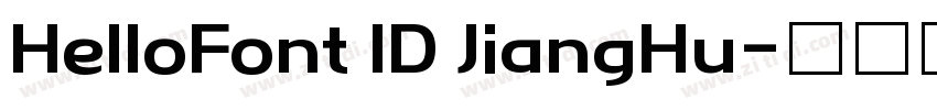 HelloFont ID JiangHu字体转换